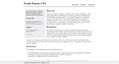 Desktop Screenshot of frankpanenocpa.com