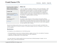 Tablet Screenshot of frankpanenocpa.com